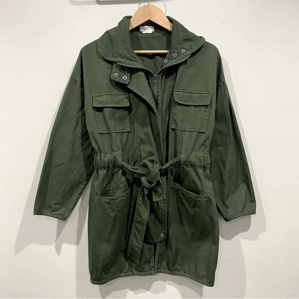 Lovers + Freinds Monet Army‎ Utility Jacket Green Size XS - Picture 3 of 8